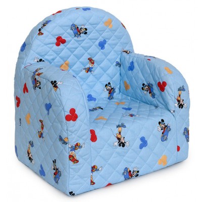 Poltroncina Disney Mickey Mouse & Paperino Azzurro
