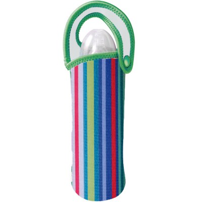 40settimane Flaschenhalter Neopren Blau Portabiberon Quaranta Settimane On The Go Neoprene Perla /
