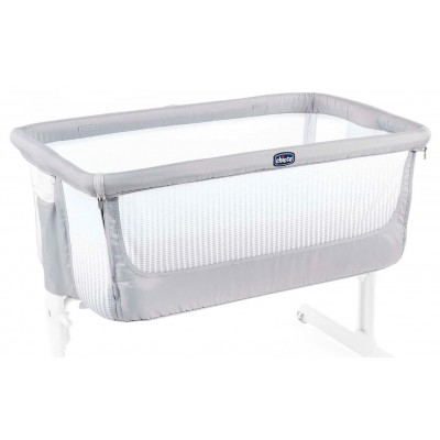 Rivestimento Tessile per Culla Chicco Next2Me Forever Ash Grey