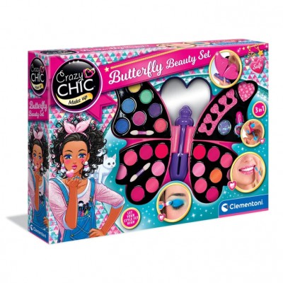 Gioco Clementoni Crazy Chic Make Up Butterfly Beauty Set