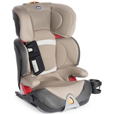 Chicco Kindersitz Oasys 2-3 Fixplus Evo Größe 2-3, Beige Seggiolino Auto Chicco Oasys Evo 2-3 Fixplus Sandshell
