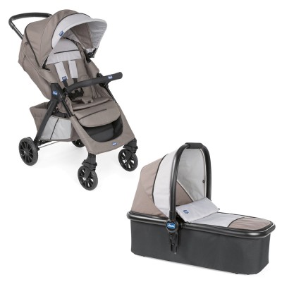 Passeggino + Navicella Chicco Kwik.One Moka