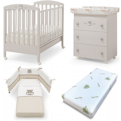 Set Erbesi Charly Tortora Sbiancato