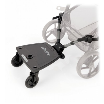 Be Cool Skateboard Scooter Universal Seat 502 für Auto Buggy Schwarz