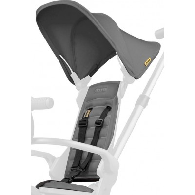 Rivestimento Seduta + Cappotta per Triciclo Doona Liki Trike S1 Grey