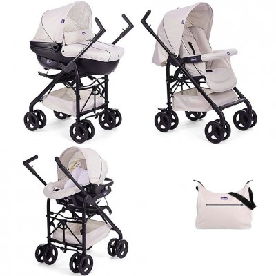 Trio Chicco Sprint Black Sandshell