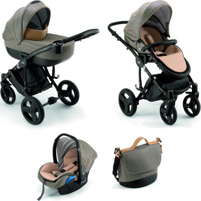 Trio Pali Magnifico Black Gold Telaio Nero