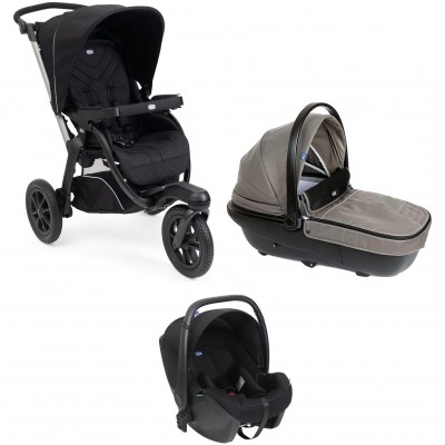 Chicco Trio Activ3 Con 3 Ruote + Seggiolino Auto Kory Essential i-Size