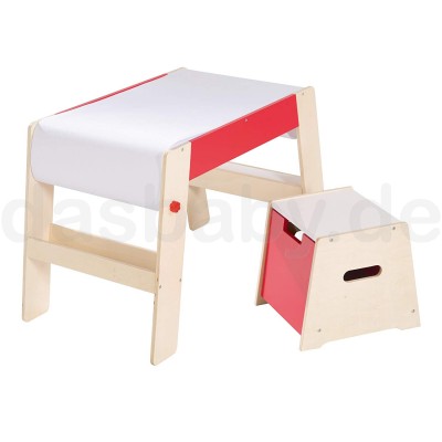 Roba Maltisch Hocker Set Kindertisch Stuhl Kombination Holz