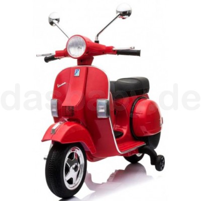 Elektro Motorroller Lamas Toys Vespa Px Rot Im Angebot