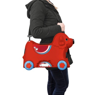 BIG BOBBY-TROLLEY KINDERKOFFER KINDERGEPÄCK ROT IM ANGEBOT