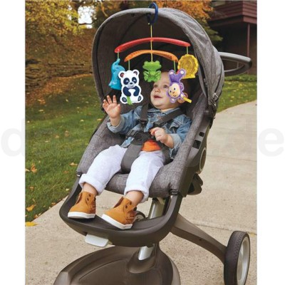 FISHER-PRICE BUGGY BABY MOBILE KINDERWAGEN ZUBEHÖR MIT SPIELZEUG ZUM  AUFHÄNGEN SPIELZEUG AB GEBURT IM ANGEBOT
