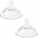 Chicco Silikonsauger Step Up New 4m+ Regulierbarer Saugfluss 2 Stück