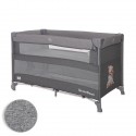 Lorelli Reisebett UP and DOWN Cool Grey Bear