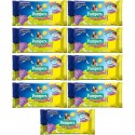 Salviettine Pampers Sole e Luna 9 Confezioni da 60 (540 Pezzi)