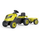 Trattore Smoby Farmer XL con Rimorchio Blu