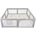 Box Recinto Innovaciones MS Parco Giochi XXL + Tappeto da Gioco 180 x 200 cm Elefante