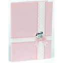 Diario Nascita Innocenti Argenti Orsetto Rosa