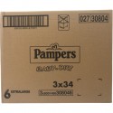 Pannolini Pampers Baby Dry XL 15-30 Kg Misura 6 (102pz)