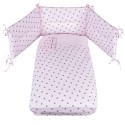 Completo Piumone Picci Stella Stampato Rosa 3pz