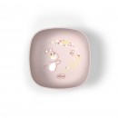 Ciotola con Coperchio Chicco Rosa 6m+