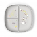 Chicco Piatto porzionato 12m+ Grigio