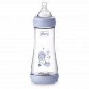 Biberon Chicco Anticolica Perfect 5 Flusso Veloce 300 ml Azzurro