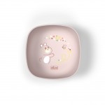 Ciotola con Coperchio Chicco Rosa 6m+