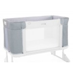 Rivestimento Tessile per Culla Chicco Next2Me Forever Ash Grey
