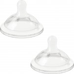 Chicco Silikonsauger Step Up New 4m+ Regulierbarer Saugfluss 2 Stück