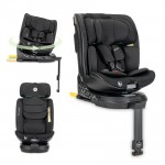 Lorelli Solaris i-Size ISOFIX 360 Kindersitz, Gruppe 40&ndash;150 cm, Schwarz