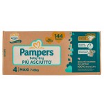 Pannolini Pampers Baby Dry Maxi 7-18 Kg Misura 4 (148pz)