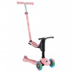 Monopattino Evolutivo Globber Go Up Sporty Lights Pastel Pink
