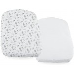 Set Lenzuola per Culla Chicco Baby Hug Little Animals 2pz