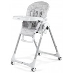 Seggiolone Peg Perego Prima Pappa Follow Me Linear Grey