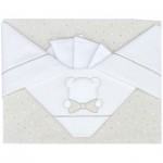 Andy & Helen Besticktes Maxi-Babybettw&auml;sche-Set D67, 3-teilig, Beige