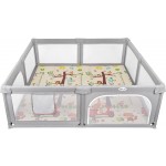 Box Recinto Innovaciones MS Parco Giochi XXL + Tappeto da Gioco 180 x 200 cm Giraffa Scooter