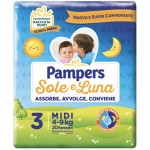 Pannolini Pampers Sole e Luna 3 MIDI 4-9kg 20pz