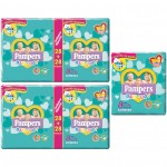 Kit Pannolini Pampers Baby Dry Midi 4-9 Kg Misura 3 - 2 Bipack da 56pz + 1 Pacco da 20pz
