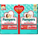 Bipack Pannolini Pampers Baby Dry Mutandino JUNIOR 12-18 Kg Misura 5 (38pz)
