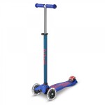 Monopattino Micro Maxi Deluxe Led Blu
