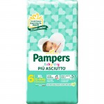 Pannolini Pampers Baby Dry ExtraLarge 15-30 Kg Misura 6 (14pz)
