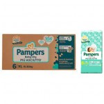 Kit Pannolini Pampers Baby Dry XL 15-30 Kg Misura 6 - 1 Scatola da 104pz + 1 Pacco da 13pz