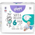 Pannolini Happy 6 Junior Extra 15+ Kg (34 pz)