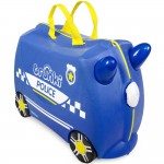 Valigia Cavalcabile Trunki L'Auto Della Polizia Percy