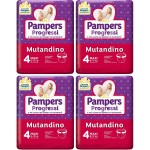 Kit Pannolini Pampers Progressi Mutandino Misura 4 MAXI 8-15 Kg - 4 Pacchi da 19pz