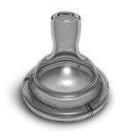 Iiamo Flow 3 Anti-kolik Flaschensauger Aus Reinen Silikon Für Babyfläschchen 3er-packung Größe 6m+ Ab 6 Monate