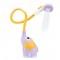 Yookidoo Duschkopf f&uuml;r Baby-Badewanne, Elefanten-Wasserpumpe Lila