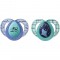 Succhietto Tommee Tippee 2 Pz Night Time 6-18m Celeste Bianco