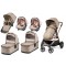 Trio Gemellare Peg Perego Ypsi Lounge Mon Amour